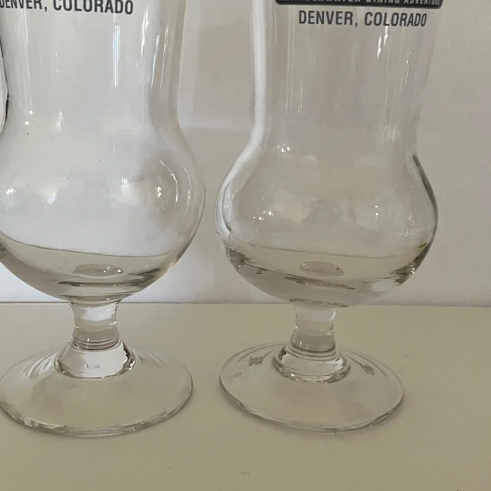 Downtown Aquarium Denver, Colorado Souvenir Glass Set‎